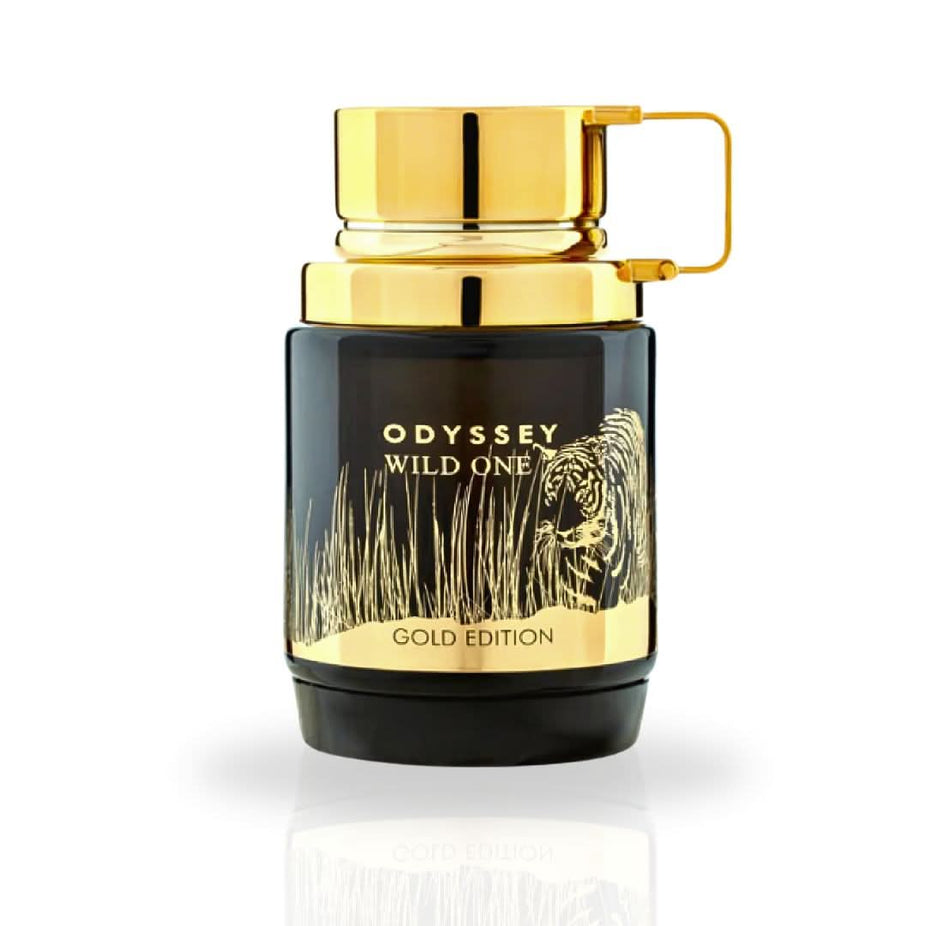 Odyssey Wild One Pour Homme EDP spray by Armaf, 100ml, featuring a stylish bottle and sophisticated fragrance design.