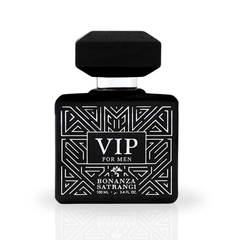 VIP for Men EDP Spray 100ML (3.4OZ) by Bonanza Satrangi | Long Lasting, Refreshing, Floral, Oudy, Musky, Luxurious Fragrances. - Intense Oud