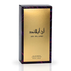 An Island EDP Spray 100ML (3.4 OZ) By RISALA | Experience The Fresh Coastal Vibes With This Luxurious Fragrance. - Intense Oud