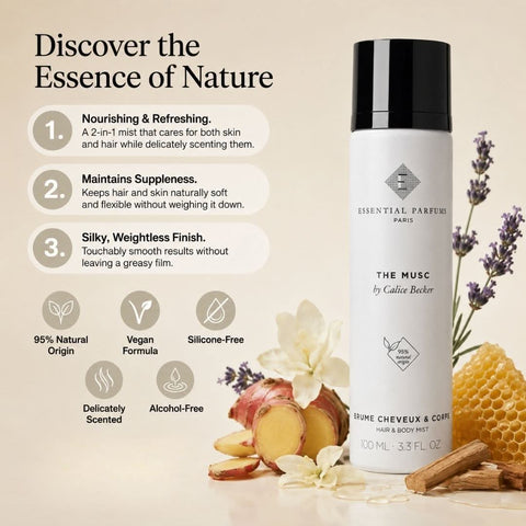 The Musc by Calice Becker Hair & Body Mist 100ml (3.4 oz) by Essential Parfums