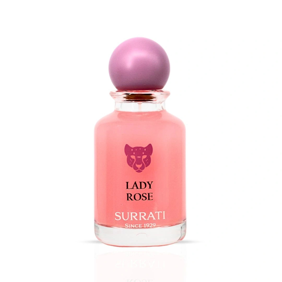 Lady Rose Eau de Parfum Spray 100ml (3.4 oz) by Surrati | Floral, Fruity, Sweet & Full of Charm - Intense Oud