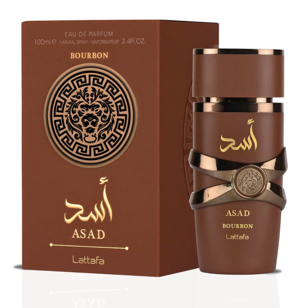 Asad Bourbon 100ML (3.4 OZ) & Qaed Al Fursan Untamed 90ML (3.04 OZ) by Lattafa | From Fiery Pepper to Golden Resin——A Pair That Leaves Its Mark. (Bundle) - Intense Oud