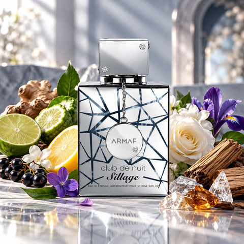 Armaf fragrance bundle featuring Club de Nuit Intense men EDT, Sillage, Overdose, Women & Urban Man EDP sprays, 105ml each.