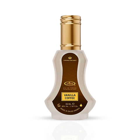 Vanilla Coffee Eau De Parfum Spray 35ML (1.18 OZ) By Al Rehab | A Soothing Blend Of Lavender, Vanilla, & Honey With A Smoky Tobaco finish. - Intense Oud