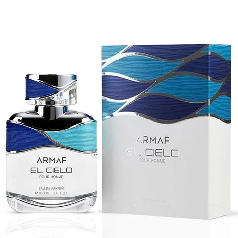 Armaf El Cielo La Rosa Pour Femme and La Rosa Gold Edition Eau de Parfum sprays in a bundle, 100ml bottles with floral and elegant packaging