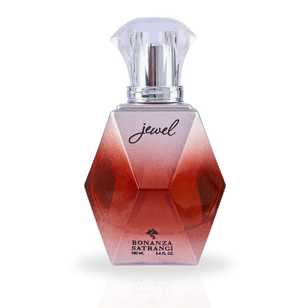 Jewel EDP Spray 100ML (3.4 OZ) by Bonanza Satrangi | Long Lasting, Floral, Oudy, Woody, Luxurious Fragrance. - Intense Oud