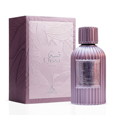 Qissa Gala & Qissa Pink Eau de Parfum Sprays 100ml (3.4 oz) by Paris Corner (Bundle)