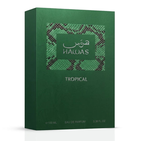 Hawas Tropical Eau de Parfum Spray 100ml (3.4 oz) by Rasasi