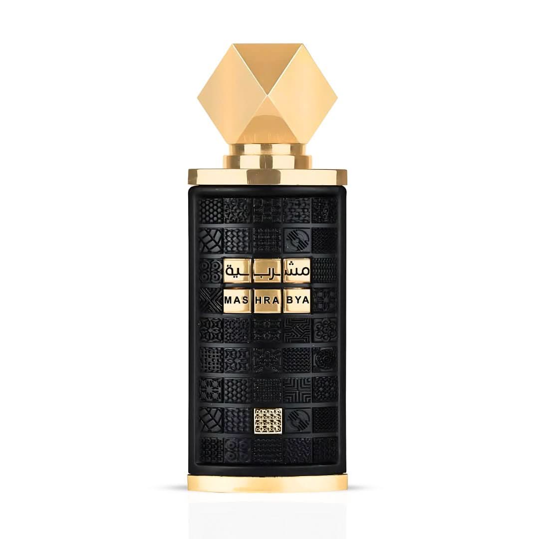 Mashrabya Eau de Parfum Spray 100ml (3.4 oz) by Lattafa (Velvet Pouch)