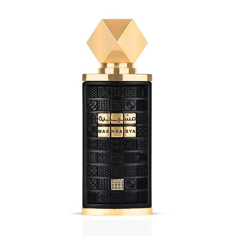 Mashrabya Eau de Parfum Spray 100ml (3.4 oz) by Lattafa (Velvet Pouch)