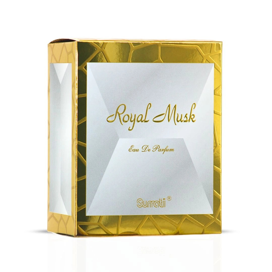 Royal Musk EDP 100ML (3.4 OZ) by SURRATI, Exotic Fragrances for Men & Women. - Intense Oud