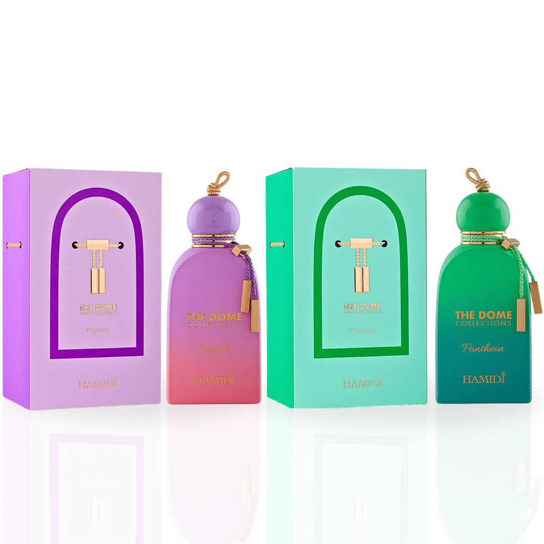 The Dome Pantheon & The Dome Capitol - EDP Sprays 100ML (3.4 OZ) By Hamidi | Long Lasting & Luxurious Scents. (ETHEREAL BUNDLE) - Intense Oud