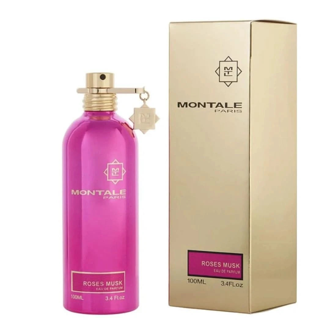 Roses Musk Eau de Parfum Spray 100ml (3.4 oz) by Montale - Intense Oud