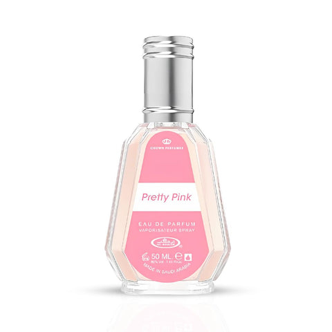 Pretty Pink Eau De Parfum Spray 50ML (1.7 OZ) By Al Rehab | A Delicate Blend Of Soft Florals & Warm Musk, Perfect For Those Who Appreciate A Fresh, Feminine Fragrance. - Intense Oud
