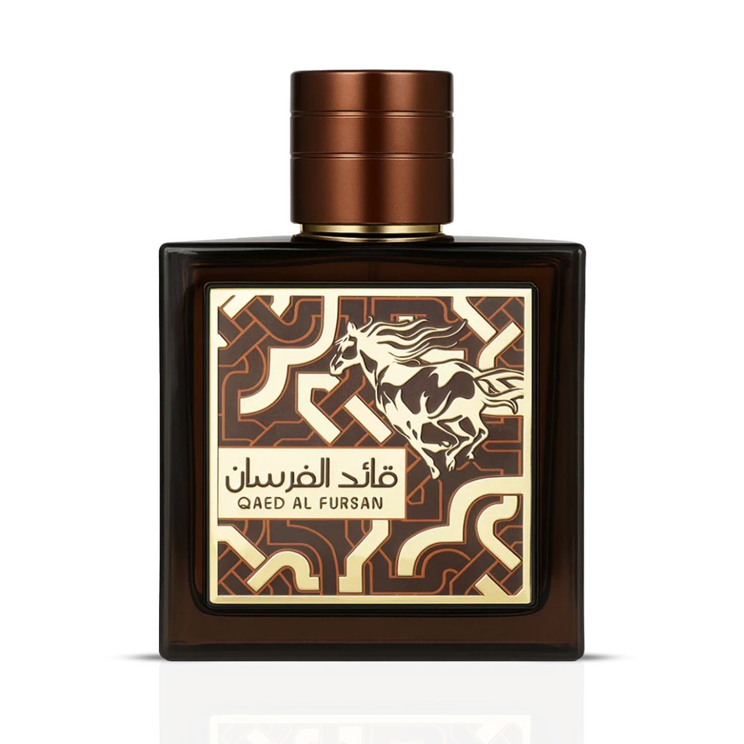 Qaed Al Fursan Untamed Eau De Parfum Spray 90ML (3.04 OZ) by Lattafa | An Aromatic Symphony Where Spice, Smoke & Sweetness Entwine. - Intense Oud