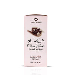 Choco Musk Marshmallow Perfume Oil CPO 6ML (0.2 OZ) by Al Rehab | Strawberry Stuffed Marshmallows, Dusted with Cocoa Kisses (Pack of 3) - Intense Oud