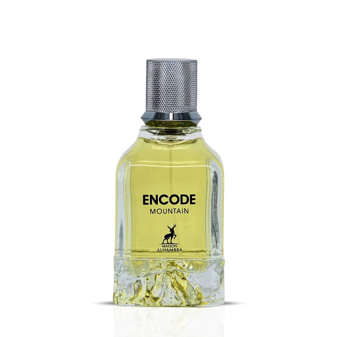 Encode Mountain Eau de Parfum Spray 100ml (3.4 oz) by Maison Alhambra | Masculine Edge With A Refined Finish - Intense Oud