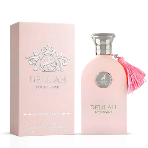 Delilah Pour Femme & Viola Eau de Parfum Sprays 100ml (3.4 oz) by Maison Alhambra (Bundle)
