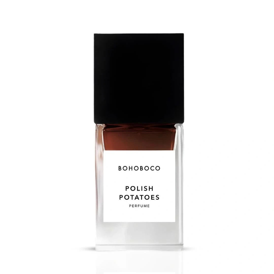 Bohoboco Polish Potatoes Eau de Parfum Spray 50ml bottle with elegant packaging, showcasing the fragrance design.