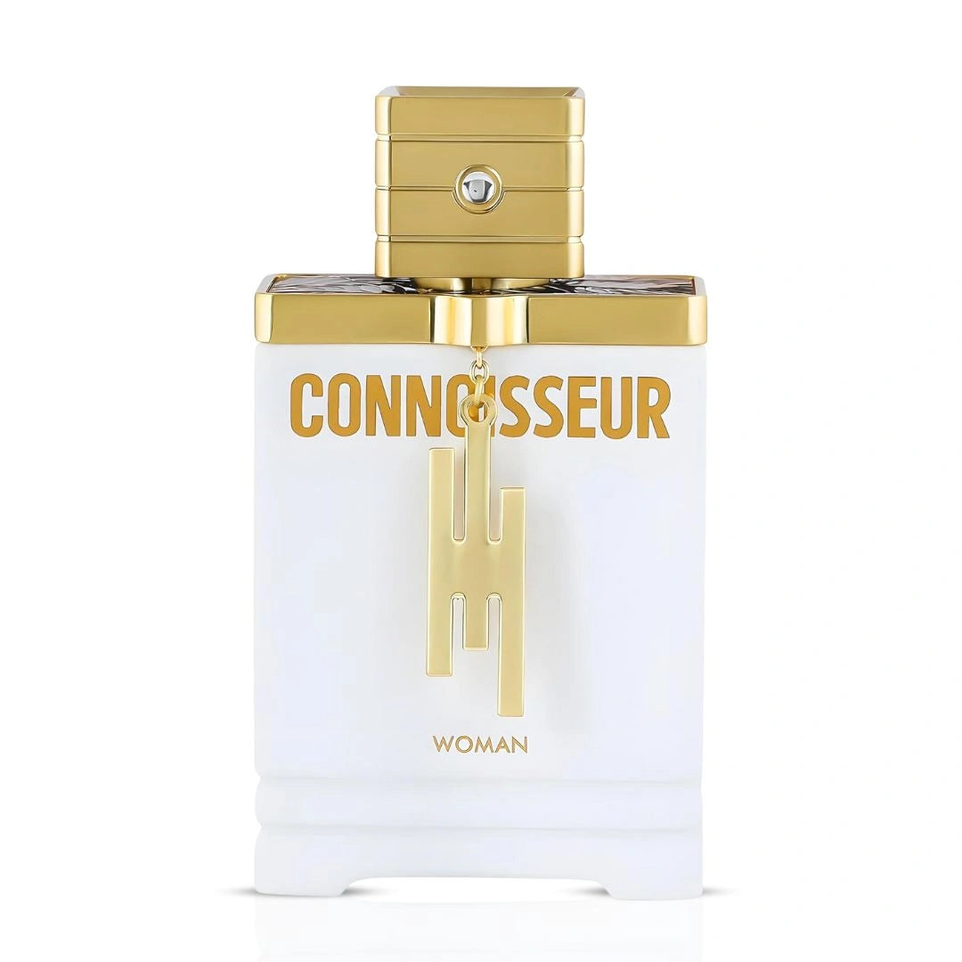 Connoisseur Woman Eau de Parfum Spray 100ml (3.4 oz) by Armaf | Juicy Citrus & Blossoming Florals Wrapped in Vanilla - Intense Oud