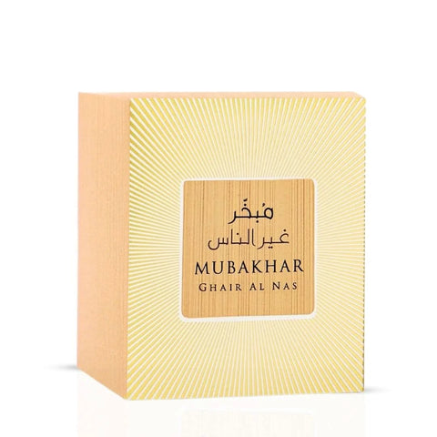 Rasasi Mubakhar Ghair Al Nas Oudh Moattar 50g, traditional aromatic Bakhoor with fragrant oud for burning or scenting.