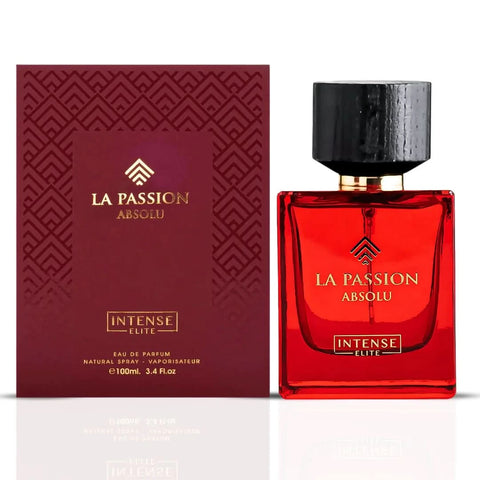 Bundle of La Passion Absolu by Intense Oud and Pink Blush Shams Al Emarat Khususi Eau de Parfum sprays, 100ml each.