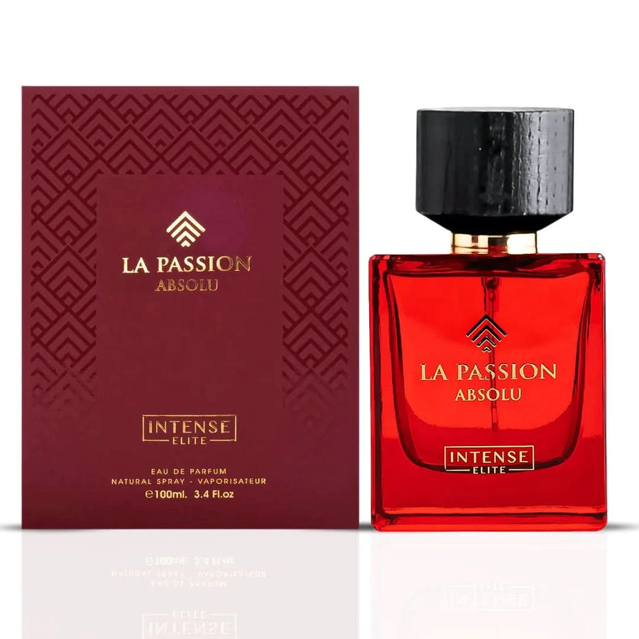 Bundle of La Passion Absolu by Intense Oud and Pink Blush Shams Al Emarat Khususi Eau de Parfum sprays, 100ml each.