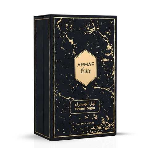 Armaf Eter Desert Night Eau De Parfum Spray 100ML (3.4 OZ) By Armaf | A Bold & Complex Fragrance, Blending Citrus, Spice, Woods With A Touch Of Sweetness For A Sophisticated Allure. - Intense Oud
