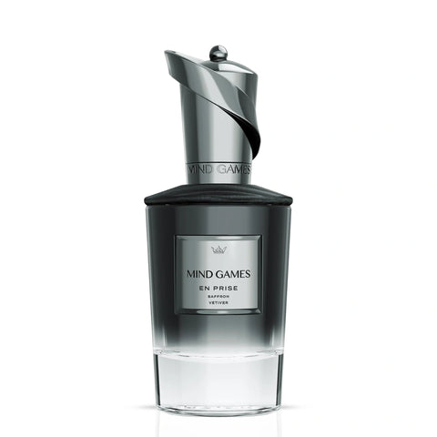 Mind Games En Prise Extrait de Parfum EDP 100ml bottle with sleek design and elegant packaging, showcasing the luxury fragrance.