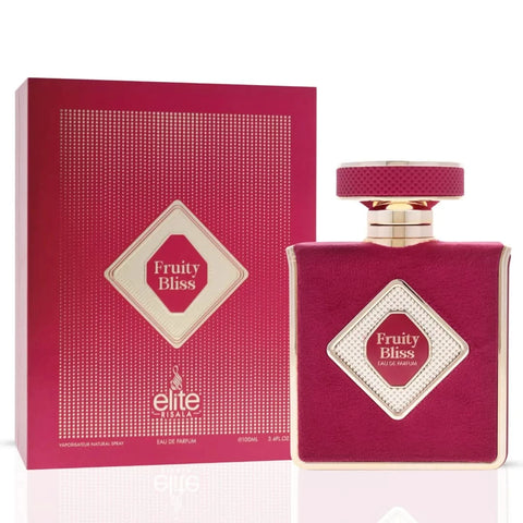 Bundle of Fruity Bliss and Pink Blush Shams Al Emarat Eau de Parfum sprays by Intense Oud, featuring vibrant floral and fruity fragrances.