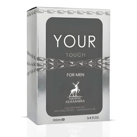 Your Touch Eau de Parfum Spray 100ml (3.4 oz) by Maison Alhambra - Intense Oud