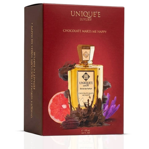 Chocolate Makes Me Happy Extrait  de Parfum Spray 100ml (3.4 oz) by Unique'e Luxury