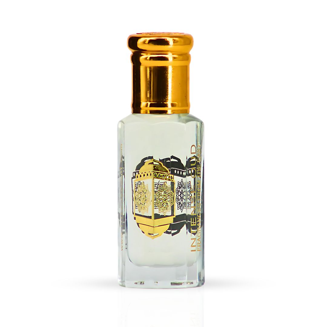 Vanilla Rose Perfume Oil 12ML (0.40 OZ) With Black Gift Box By Intense Oud | Turkish Rose & Creamy Vanilla With A Musky Base. - Intense Oud