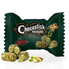 Dubai Choco-Stick Pistachio By Intense Delish | Rich Chocolate, Nutty Crunch, Pistachio Perfection. (BOX OF 6) - Intense Oud