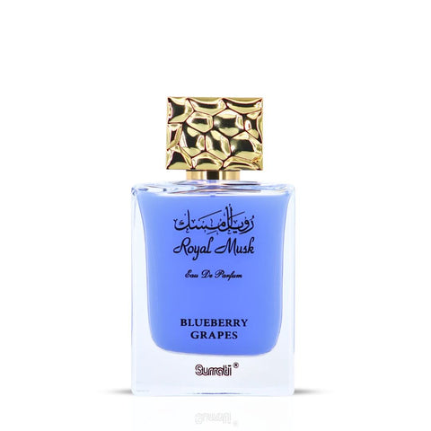 AUCTION Royal Musk Blueberry Grapes EDP 100ML (3.4 OZ) by SURRATI ( VELVET POUCH)