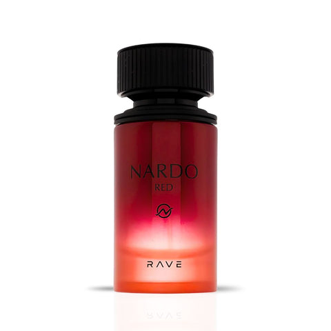 Nardo Red Eau De Parfum Spray 100 ML (3.4 OZ) by RAVE | A Versatile Blend of Aromatic Freshness, Floral Elegance & Woody Warmth. - Intense Oud