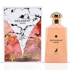 Decadent Dream & Decadent Wonder Eau De Parfum Sprays 100ML (3.4 OZ) by Maison Alhambra | A Duo of Rich, Sweet & Warm Scents for an Indulgent Experience. (Bundle) - Intense Oud