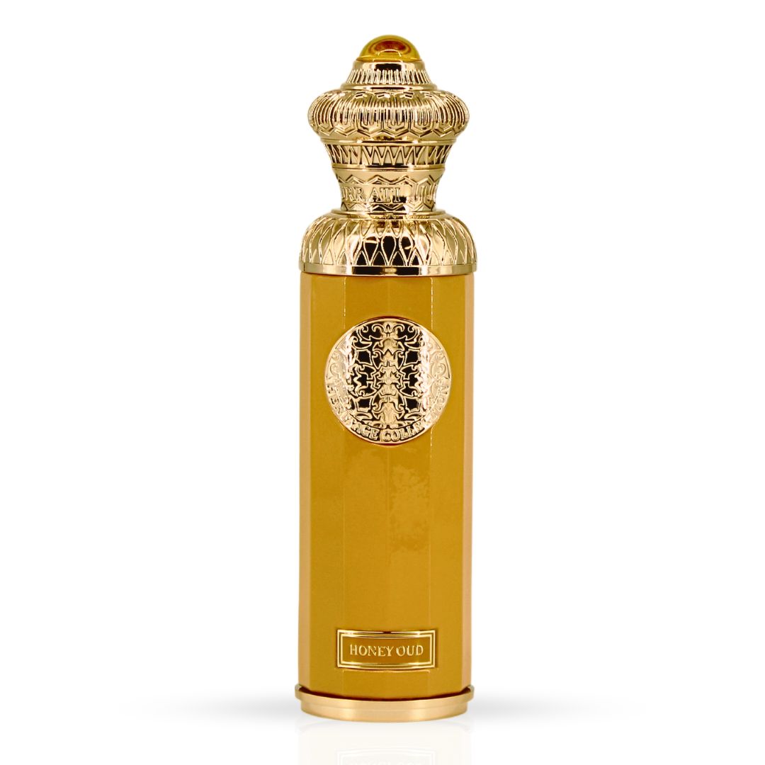 HERITAGE COLLECTION - HONEY OUD Eau De Parfum Spray 140ML (4.7 OZ) By Surrati | A Rich & Luxurious Fragrance That Combines Spicy Warmth With Floral Elegance. - Intense Oud