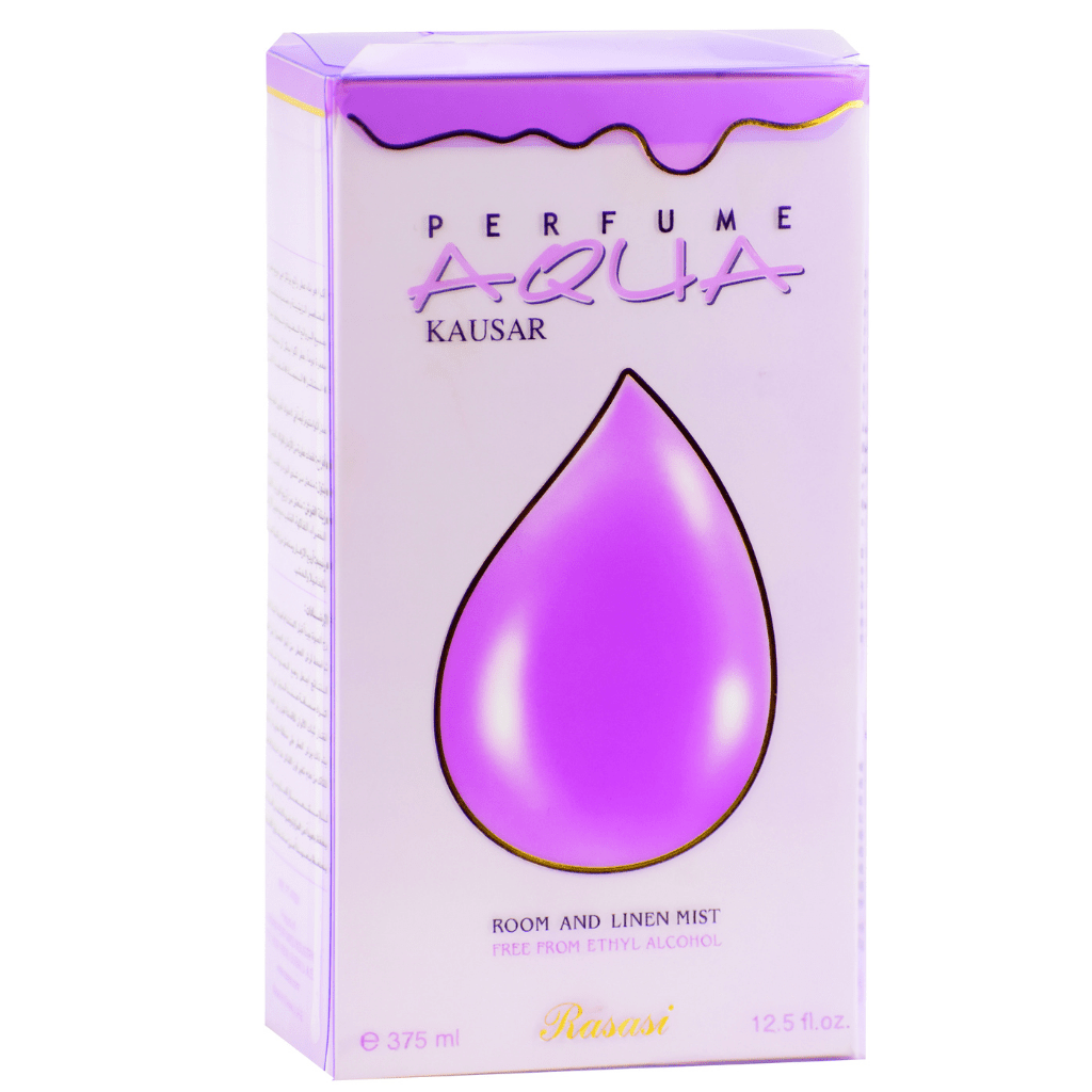 Aqua Kausar Air Freshener-375ml by Rasasi - Intense oud