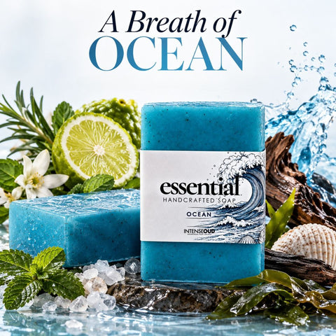 Chameli, Vanilla, Rose, Naranji & Ocean Handmade Soaps 150gms Collection by Intense Oud
