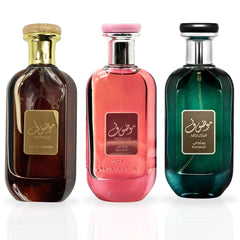 Mousuf, Mousuf Wardi, Mousuf Ramadi - EDP Sprays 100ML (3.4 OZ) By Ard Al Zaafaran | A Harmonious Blend Of Captivating & Elegantly Timeless Scent. (MAJESTIC COLLECTION) - Intense Oud
