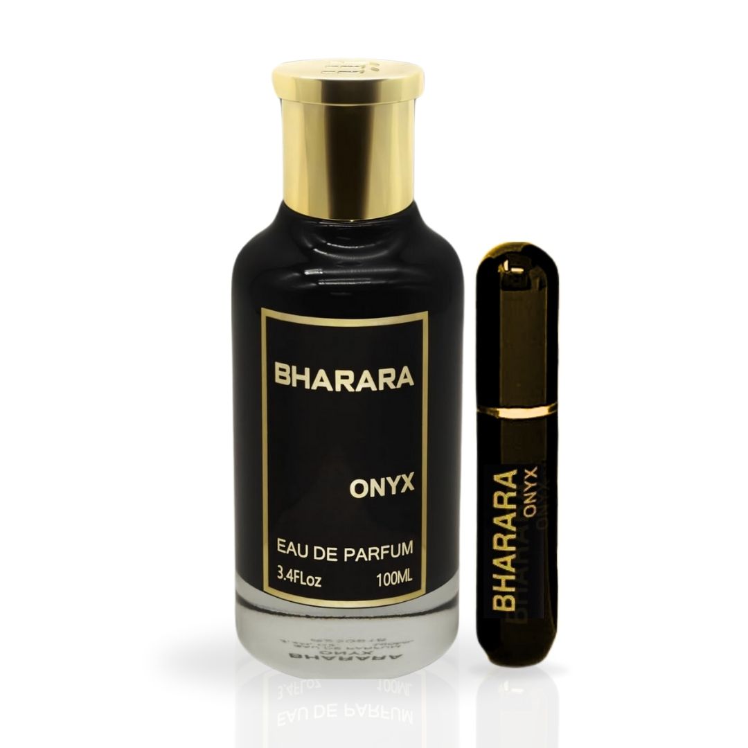 Bharara Onyx EDP Spray 100ML (3.4 OZ) by BHARARA | Long Lasting, Refreshing, Floral, Luxurious Scents. - Intense Oud