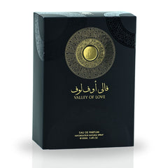 Valley Of Love EDP Spray 100ML (3.4 OZ) By RISALA | Immerse Yourself In The Elegance And Warmth Of This Fragrance. - Intense Oud