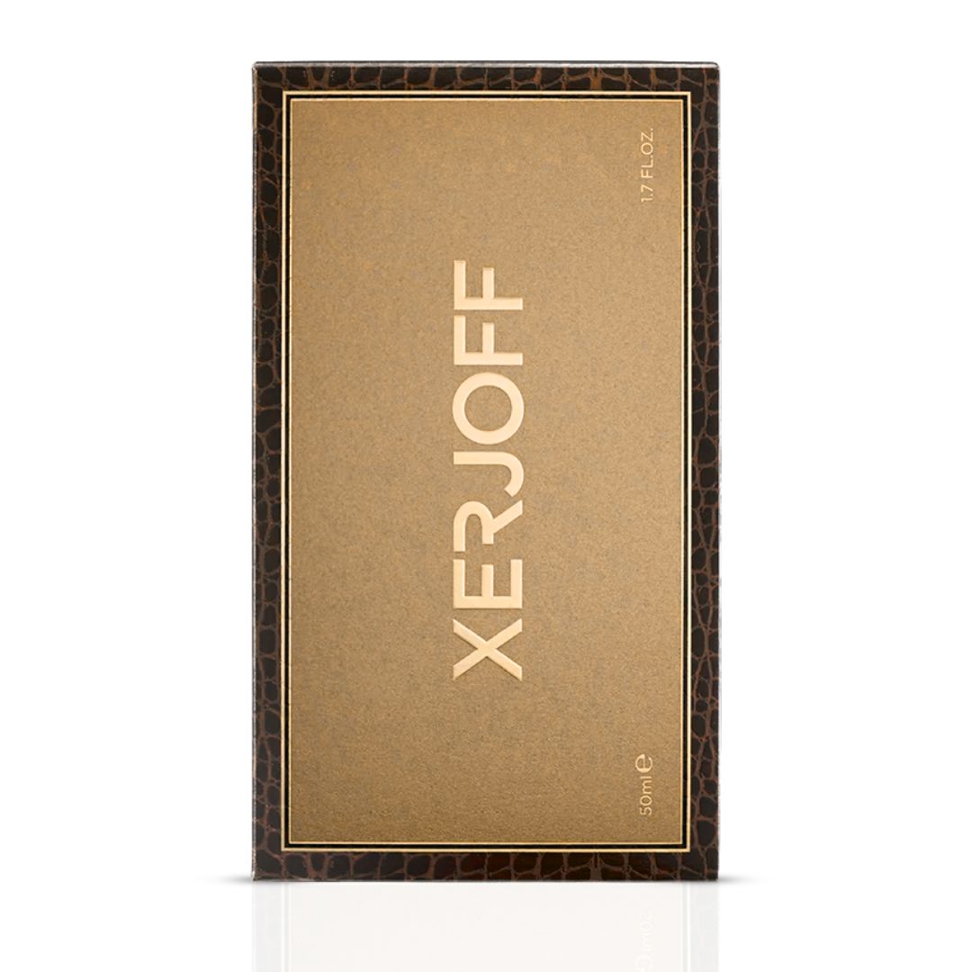 Xerjoff Alexandria II Parfum Spray 50ml bottle with elegant packaging and clear fragrance label, showcasing luxury perfume design