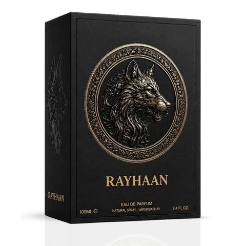 Rayhaan Wolf Eau de Parfum Spray 100ml (3.4 oz) by Rayhaan