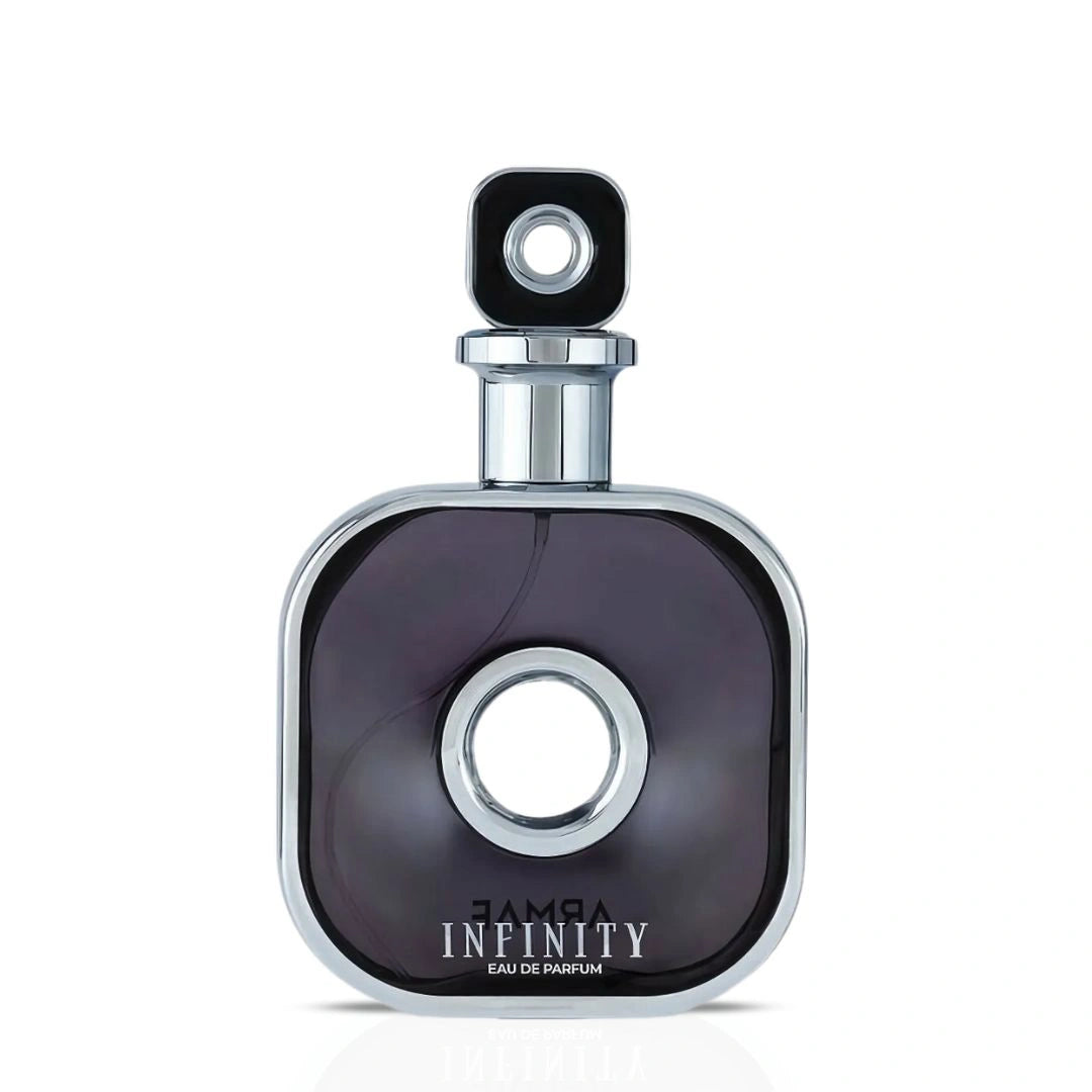 Infinity Eau de Parfum Spray 105ml (3.6 oz) by Armaf | Sparkling Citrus, Spiced Apple & Woods - Intense Oud