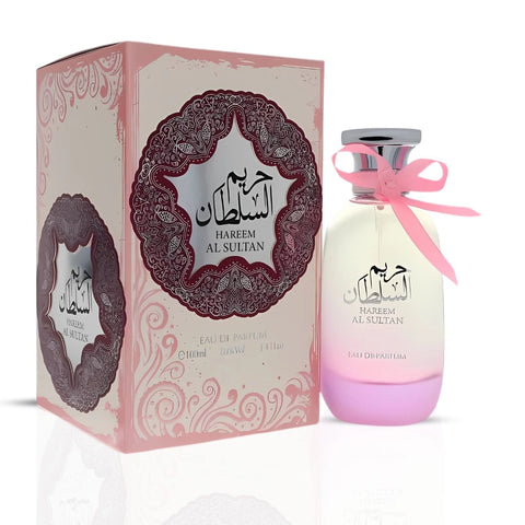 Hareem Al Sultan, Dar Al Hae & Daar Al Haneen Eau de Parfum Sprays 100ml (3.4 oz) by Ard Al Zaafaran | Floral, Gourmand & Woody — Three Scents, Endless Elegance. (Tiara Collection) - Intense Oud
