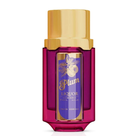 Plum Liquor Eau de Parfum Spray 100ml (3.4 oz) by Paris Corner (Velvet Pouch)