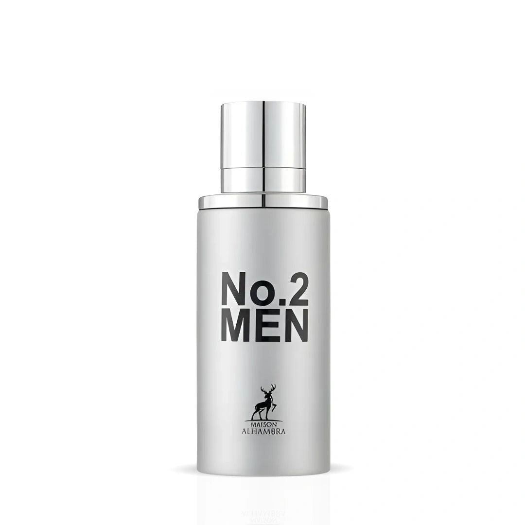 No.2 Eau de Parfum Spray 80ml (2.7 oz) by Maison Alhambra | Sophisticated Masculine, Fresh Spicy & Irresistibly Woody - Intense Oud