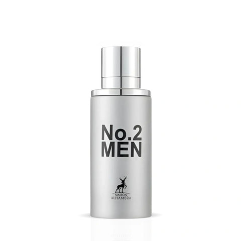 No.2 Eau de Parfum Spray 80ml (2.7 oz) by Maison Alhambra | Sophisticated Masculine, Fresh Spicy & Irresistibly Woody - Intense Oud